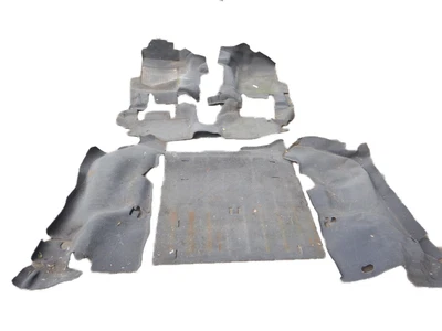 Jeep Wrangler TJ 99 1999 OEM Complete Carpet Rug Set Dark Gray Grey FREE SHIP Foto 1 de 4