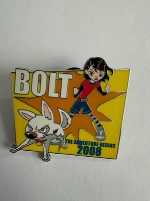 Prendedor Bolt the Adventure Begins 2008 Día Inaugural Disney LE 2500 (F2) Foto 1 de 2