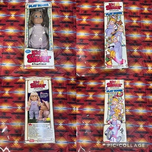 Vintage 1989 Playskool KID SISTER Doll A True Friend 22” Freckles - Picture 1 of 8