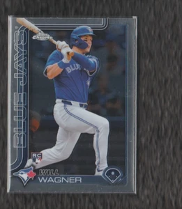 2025 Topps Chrome Will Wagner RC - Picture 1 of 1