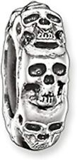 Thomas Sabo Women Stopper Skull 925 Sterling Silver KS0008-648-12