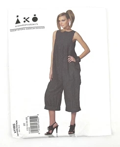 Andrea Katz Objects Vogue Schnittmuster V1185 FF 16-18-20-22 Baggy Jumpsuit - Bild 1 von 2