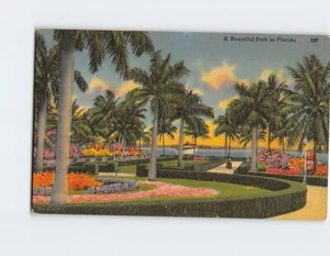 Postcard Beautiful Bayfront Park in Florida USA - Picture 1 of 2