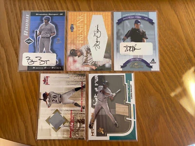 BASEBALL AUTO CARD LOT - Fleer/Donruss/Leaf - See Description for Details - Image 1 of 2