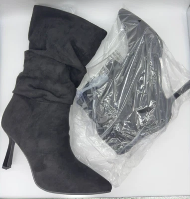 Steven By Steve Madden Women's Juliana Boot in Black Micro Size 10 New in Box - Image 1 of 4