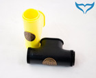 Poseidon Cyklon Mundstückrohr schwarz gelb Mouthpiece Tube black yellow Atemrohr