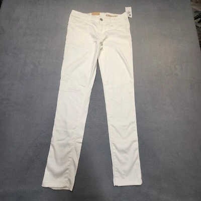 Polo Ralph Lauren Jeans Girls 14 White Aubrie Denim Legging Super Stretch - Image 1 of 4