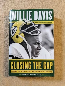 Closing The Gap, Willie Davis, SIGNED 1st Edition, 2012 HC/DJ, Green Bay Packers - Picture 1 of 12