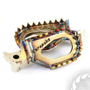 Foot Pegs fits Yamaha YZ YZF WR WRF OEM Motocross Standard - Picture 1 of 6