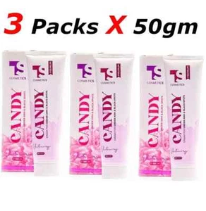 Candy Cream For Under Arm& Black Spots Whitening and sensitive areas 3Packs*50gm - Picture 1 of 3