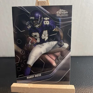 2023 Topps Composite RANDY MOSS Topps Chrome Black #129 Minnesota Vikings - Picture 1 of 2