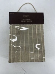 Carole Fabrics Free Spirit Textured Window Sample Swatch Book #6132 - Picture 1 of 11