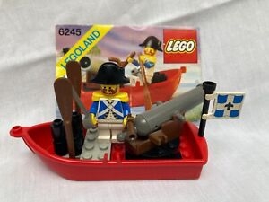 Vintage Lego Pirate set 6245  complete with minifigure and instructions