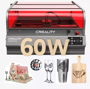 Creality Falcon2 Pro 60W Enclosed Laser Engraver & Cutter 25000mm/min Auto Fan - Picture 1 of 16