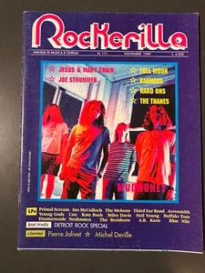 RIVISTA ROCKERILLA N.111 NOV 89|MUDHONEY-JESUS & MARYCHAIN-JOE STRUMMER-YOUNG - Imagen 1 de 1