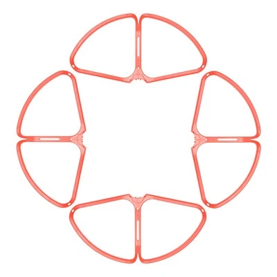 1 Set Propellerschutz kompatibel für DJI Phantom 4/4 Pro Drone Schutzschild Rot - Bild 1 von 3