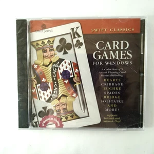 Vintage PC Game - Swift Classics Card Games for Windows CD-ROM - SEALED UNOPENED - Picture 1 of 4