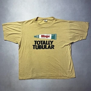 Vintage 80s Blistex Lip Ointment Totally Tubular Single Stitch T Shirt L - Picture 1 of 6