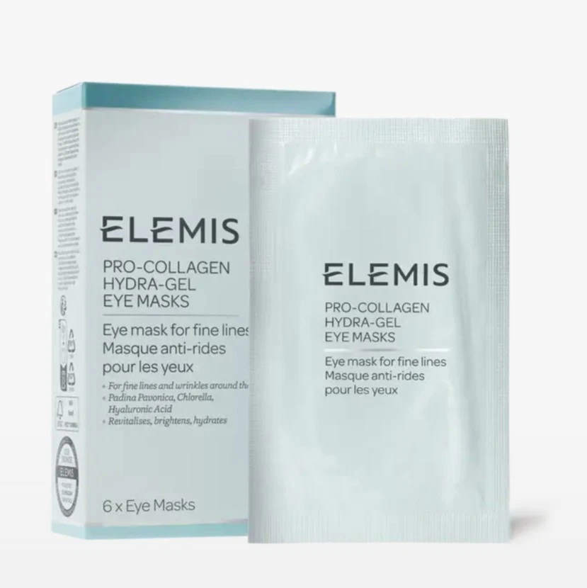 Elemis Pro Colágeno Hidra Gel Mascarilla de Ojos 6 Sobres Tratamientos - Nuevo En Caja Foto 1 de 4