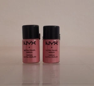 2 x NYX Ultra Pearl Mania LP27 Very Pink Pearl Pigment Sealed - 3g each - Picture 1 of 2