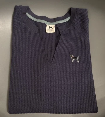 Черная собака коллекции темно-вафли V шеи, длинным рукавом рубашка размер XL - Изображение 1 из 4