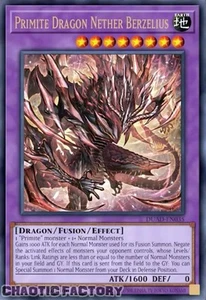 YUGIOH DUAD-EN035 Primite Dragon Nether Berzelius Ultra Rare 1st Edition NM - Picture 1 of 1