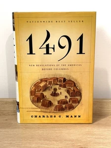 1491: New Revelations of the Americas Before Columbus Charles C. Mann Hardcover - Picture 1 of 7