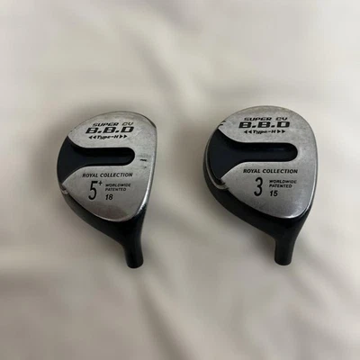 Royal Collection SUPER CV BBD Type-H Fairway Wood Heads Set (3 & 5) - Image 1 of 4