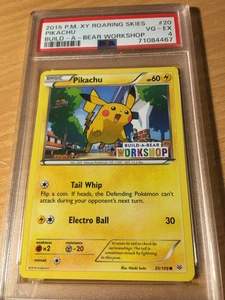 Pikachu - Build a Bear Workshop XY Roaring Skies 2015 - PSA 4 - Pokemon - Bild 1 von 2