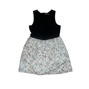 alice + olivia Black Dress - Size S | Round Neck Sleeveless Cottagecore Style - Picture 1 of 6