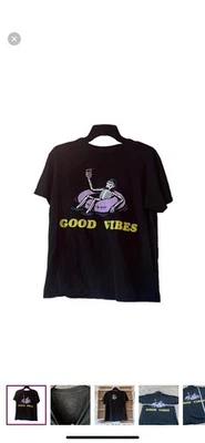 Camiseta para mujer Call Your Mother Good Vibes Skeleton Pool flotante talla mediana” Foto 1 de 4