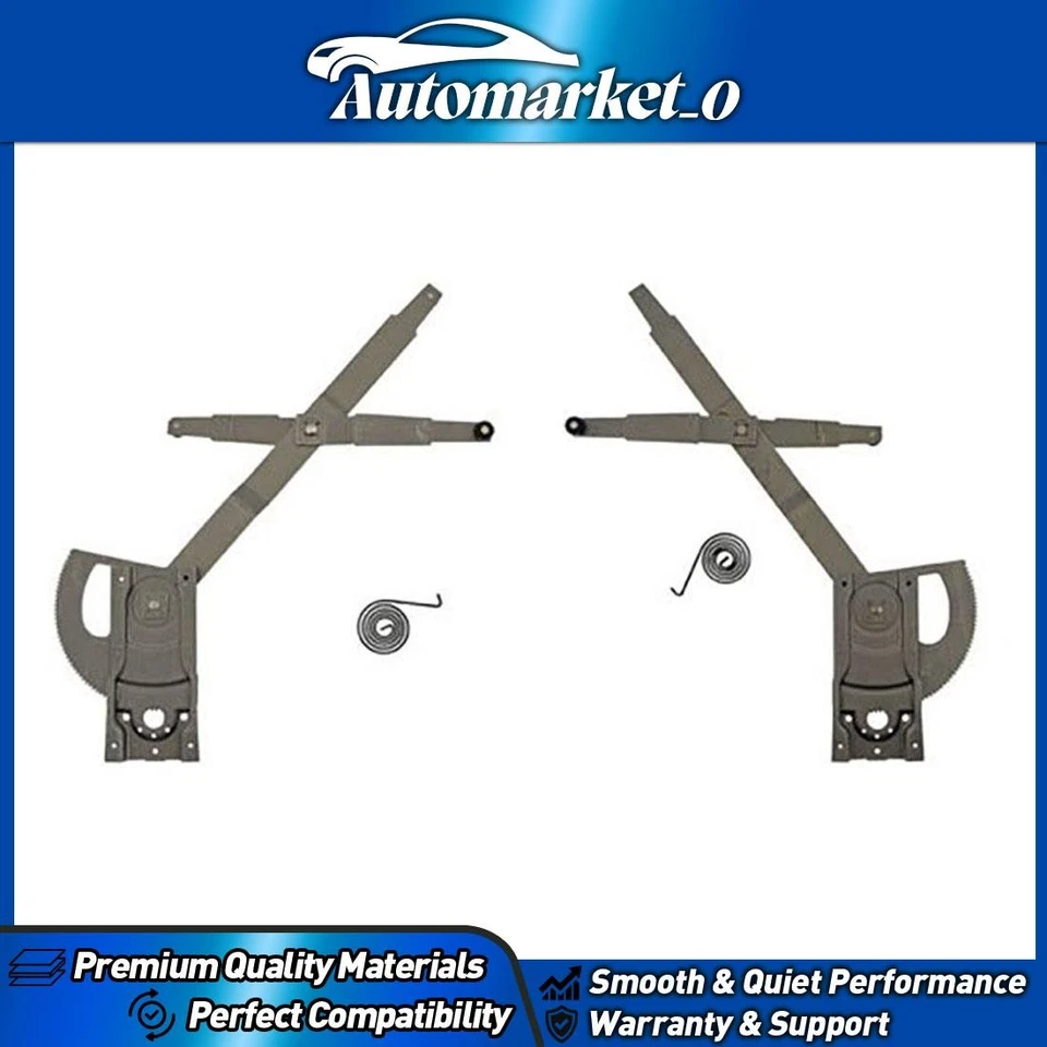 Regulador de ventana delantero izquierdo delantero derecho para Dodge D100 1986-1989 Foto 1 de 4