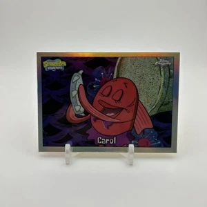 2025 Topps Chrome SpongeBob Schwammkopf Carol Refractor #125 - Bild 1 von 2