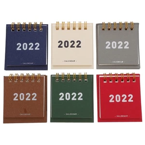 6pcs Desktop Mini Calendar Mini New Year Calendar Colorful Mini Calendar - Picture 1 of 12