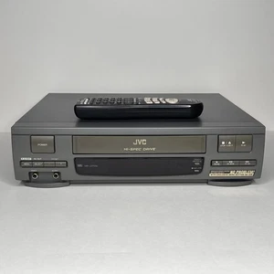 Videoregistratore Lettore Videoregistratore JVC HR-J210U con Telecomando - TESTATO E FUNZIONANTE - Foto 1 di 13