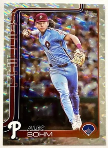 2025 Topps Series 1 - Crackle Foil - Alec Bohm #7 - Picture 1 of 2