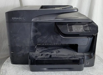 HP M9L66A Officejet Pro 8710 AIO InkJet Printer USB SEE NOTES - Image 1 of 4