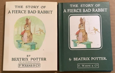 As New 1960s Edition HC DJ #20 Beatrix Potter Story Fierce Bad Rabbit - Image 1 of 4
