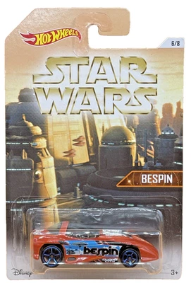 Hot Wheels Star Wars Bespin DJL05 – 2016 Character Car No.6/8 – Sealed Diecast - Image 1 of 4