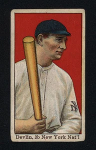 1909 E92 JOHN H. DOCKMAN & SONS GUM ~ ART DEVLIN - Picture 1 of 2