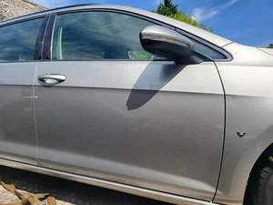 2016 VOLKSWAGEN GOLF ESTATE SE MK7 1.6L TDI COMPLETE FRONT DRIVER DOOR LB7W - Picture 1 of 3