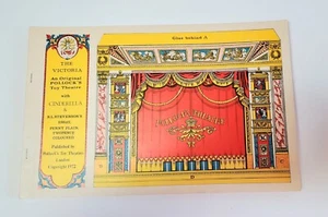 The Victoria 1972 Pollock's Toy Theatre Cinderella R.L Stevenson's Essay London - Imagen 1 de 5