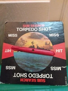 Ersatz Torpedo Schuss Spinner für Vintage 1973 Milton Bradley Sub Suchspiel - Bild 1 von 2