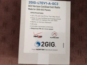 2GIG 2GIG-LTEV-A-GC3 Alarm.com 4G LTE CELL Includes 6 MONTHS CELLULAR MONITORING - Picture 1 of 2