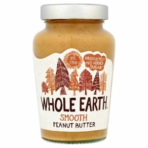 Whole Earth Original Smooth Peanut Butter 454g - Pack of 2 - Picture 1 of 1