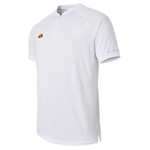 Ellesse Herren 2023 Rora Kragen ohne Reißverschluss Feuchtigkeit ableitend Golf Poloshirt Neu