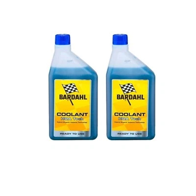 BARDAHL 2 Litri Bardhal Liquido Refrigerante Antigelo Radiatore Moto e Scooter Pronto
