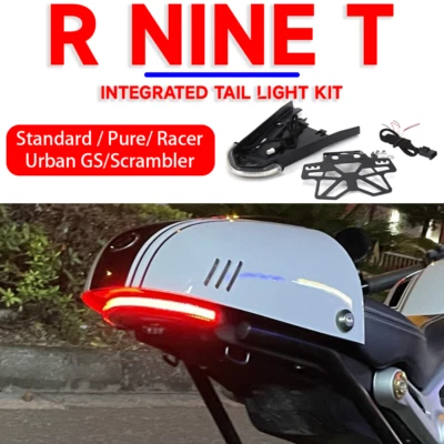 Kit de luces traseras integradas para motocicleta BMW R Nine T soporte de matrícula Foto 1 de 4