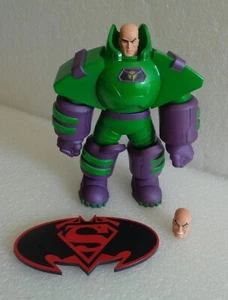 DC DIRECT PUBLIC ENEMIES SUPERMAN LEX LUTHOR ACTION FIGURE SERIES 3 w/EXTRA HEAD - Picture 1 of 2