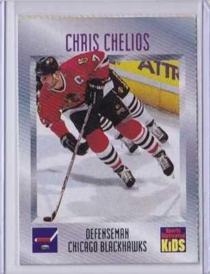 1997 Kids Sports Illustrated #585 Chris Chelios Chicago Blackhawks IDB1 - Image 1 of 2